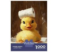 Rompecabezas para Adolescentes De 1000 Piezas Duck Bath Time Fun Rompecabezas para Adultos Juegos Relajantes Análisis Y Lógica Cumpleaños 52x38cm/1000pcs