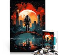 Rompecabezas para Adolescentes de 1000 Piezas Eclipse Wanderer Reducción del estrés Interesante Regalos para Amigos y Familiares 38x26cm