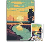 Rompecabezas para Adolescentes de 1000 Piezas, ecos de la Naturaleza, Hermoso diseño, Juego, decoración Perfecta, Regalo para cumpleaños, tamaño 50x75cm