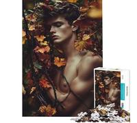 Rompecabezas para Adolescentes de 1000 Piezas El Abrazo del otoño Un Momento de Serenidad para cumpleaños y Navidad Juguete para Mejorar la Memoria Decoración de Pared Apto para Mayores de 14 años