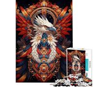 Rompecabezas para Adolescentes de 1000 Piezas El águila de Zeus Rompecabezas para Adultos Juego Familiar Patrón de Montaje Regalo Ideal para Toda la Familia (tamaño 38x52cm)