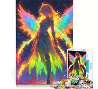 Rompecabezas para Adolescentes de 1000 Piezas El Ascenso del Fénix Juegos relajantes Actividades Familiares con póster y Hoja de Preguntas a Juego 38x52cm