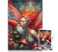 Rompecabezas para Adolescentes de 1000 Piezas: El Beso de la hechicera, Juegos educativos, Corte de precisión, Regalos para el Amigo Secreto, tamaño 38x52cm