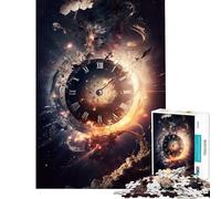 Rompecabezas para Adolescentes de 1000 Piezas El Big Bang del Tiempo Ayuda a ejercitar el Cerebro Decoración para el hogar Juegos relajantes Apto para Mayores de 14 años (38x52cm)