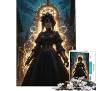 Rompecabezas para Adolescentes de 1000 Piezas El Despertar de la Bruja Chrono Ideal para cumpleaños y Navidad Juguetes DIY para Mujeres Mayores de 14 años (38x26cm)