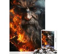 Rompecabezas para Adolescentes de 1000 Piezas El Dios del mar Rompecabezas de 1000 Piezas para ejercitar la Mente Un Gran Regalo para Aprender y Jugar (50x75cm)