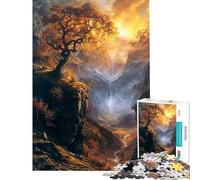 Rompecabezas para Adolescentes de 1000 Piezas El Dominio de los Dragones Rompecabezas para Adultos Juego práctico análisis y lógica cumpleaños (tamaño 38x52cm)