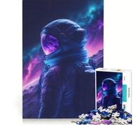 Rompecabezas para Adolescentes de 1000 Piezas El Espacio es Salvaje Juguetes antiestrés Carrera de Velocidad de Manos para Mejorar el Amor Entre Parejas 50x75cm