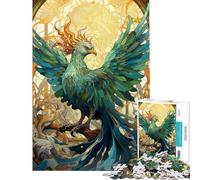 Rompecabezas para Adolescentes de 1000 Piezas El Fénix resucitado Rompecabezas para Adultos Juego Familiar Divertido y con Humor Un Gran Regalo para los Amantes de los Videojuegos (tamaño 50x75cm)