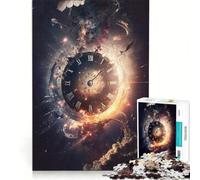 Rompecabezas para Adolescentes de 1000 Piezas El Gran Estruendo del Tiempo, Juego Familiar, Actividades Divertidas en casa, fortalece el Amor Entre Parejas 38x52cm
