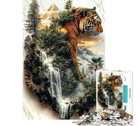 Rompecabezas para Adolescentes de 1000 Piezas El Guardián del Poder de la Selva Rompecabezas para Adultos Juego Familiar Divertido y humorístico Un Gran Regalo para los Amantes de los Videojuegos