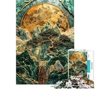 Rompecabezas para Adolescentes de 1000 Piezas El Reino del monarca de la montaña - Rompecabezas para Adolescentes - Antiestrés - Un Reto para completar - Un Juguete Educativo y desafiante 50x75cm