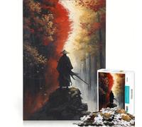 Rompecabezas para Adolescentes de 1000 Piezas El Ronin Silencioso Juego Familiar Actividades Divertidas en casa fortalece el Amor Entre Parejas 38x52cm