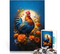 Rompecabezas para Adolescentes de 1000 Piezas El sueño de un Gallo Matar el Tiempo en Vacaciones en casa Mejorar el Amor Entre Parejas 75x50cm