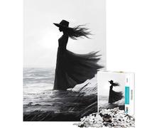 Rompecabezas para Adolescentes de 1000 Piezas El susurro del Viento Juguetes educativos Juegos relajantes desafío exigente Regalos de cumpleaños (tamaño 75x50cm)