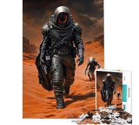 Rompecabezas para Adolescentes de 1000 Piezas El Viajero Espacial desafío de Inteligencia Cerebral Juguetes adictivos Juego Familiar antiestrés Regalo Divertido (tamaño 38x52cm)