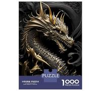 Rompecabezas para Adolescentes De 1000 Piezas Elder Lord Dragon Imperial Rompecabezas para Adultos Juego Práctico Una Obra De Arte Cumpleaños 38x26cm/1000pcs