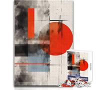 Rompecabezas para Adolescentes de 1000 Piezas, Elegantes diseños Minimalistas, Juego Educativo Familiar, difícil, Regalo de cumpleaños, tamaño 38x52cm