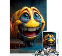 Rompecabezas para Adolescentes de 1000 Piezas Emojis llorosos con características realistas Juguete para decoración de Pared Regalos de Amigo Secreto Juegos Divertidos Actividades para Disfrutar