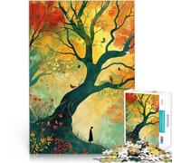 Rompecabezas para Adolescentes de 1000 Piezas En Busca de un Alma Juguetes educativos de Aprendizaje Decoración del hogar 38x26cm