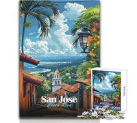 Rompecabezas para Adolescentes de 1000 Piezas en San José, Costa Rica Juego Educativo Regalos de cumpleaños para Mujeres Tamaño 38x52cm