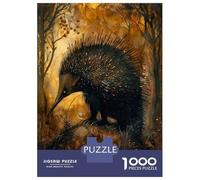 Rompecabezas para Adolescentes De 1000 Piezas Enchanted Echidna Rompecabezas para Adolescentes Juegos Relajantes Regalo De Cumpleaños Gran Regalo para Jugar 38x26cm/1000pcs