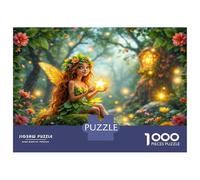 Rompecabezas para Adolescentes De 1000 Piezas Enchanted Forest Fairy Garden Rompecabezas para Adultos Juguetes Antiestrés Arte De Pared Regalos De Cumpleaños Y Únicos 70x50cm/1000pcs