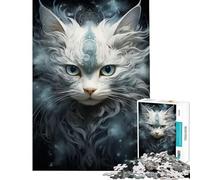 Rompecabezas para Adolescentes de 1000 Piezas Enigma de Animales Juego artístico Familiar Juguetes adictivos para Cultivar la Paciencia Gran Regalo para Juegos Mejora la Memoria (tamaño 38x26cm)