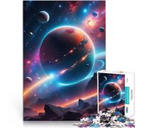 Rompecabezas para Adolescentes de 1000 Piezas Escena de Ciencia ficción de Epic Planet Montaje de Patrones Mejorar la Memoria 52x38cm