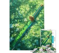 Rompecabezas para Adolescentes de 1000 Piezas Espada Everjade difícil y desafiante Regalo de cumpleaños Juego Educativo para Mayores de 14 años (50x75cm)
