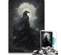 Rompecabezas para Adolescentes de 1000 Piezas, espíritu Celestial Cuervo, análisis y lógica, Juegos educativos para Mayores de 14 años, 50x75cm