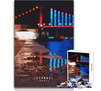 Rompecabezas para Adolescentes de 1000 Piezas, Estambul, Juegos Familiares, decoración del hogar, Regalos de cumpleaños, tamaño 50x75cm