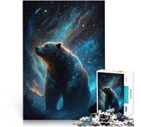 Rompecabezas para Adolescentes de 1000 Piezas Estilo Oso Grizzly 4 Entrena tu Cerebro y Tus Manos Mejorar el Amor Entre Parejas 75x50cm