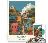 Rompecabezas para Adolescentes de 1000 Piezas, Eureka Springs, Arkansas, Juegos relajantes, interacción Entre Padres e Hijos, Juego de desafío único 38x26cm