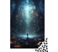 Rompecabezas para Adolescentes De 1000 Piezas Exploring The Mysteries of The Abyss Rompecabezas para Adultos Juegos De Relajación Decoración Juego Desafiante Regalos 70x50cm/1000pcs