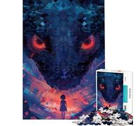 Rompecabezas para Adolescentes de 1000 Piezas Facing The Dragon difícil y desafiante Ideal para Decorar Paredes Juego Familiar para Mayores de 14 años (38x52cm)