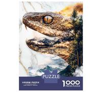 Rompecabezas para Adolescentes De 1000 Piezas Fangs of The Wild Rompecabezas para Adultos Juegos Relajantes Análisis Y Lógica Difícil Y Desafiante 52x38cm/1000pcs