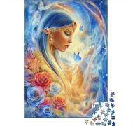 Rompecabezas para Adolescentes De 1000 Piezas Fantasy Angel Art Print Rompecabezas para Adultos Juego De Ingenio Regalos para Mujeres Desafiante De Completar 70x50cm/1000pcs