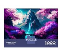 Rompecabezas para Adolescentes De 1000 Piezas Fantasy Landscapes Rompecabezas para Adultos Juego De Ingenio Alivia El Estrés Ayuda A Ejercitar El Cerebro 52x38cm/1000pcs
