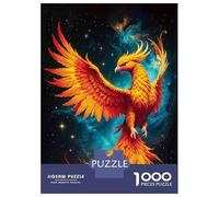 Rompecabezas para Adolescentes De 1000 Piezas Fantasy Phoenix Wall Art Print Rompecabezas para Adultos Juegos Relajantes Corte De Precisión Diversión En Casa Actividades, 38x26cm/1000pcs
