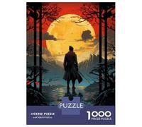 Rompecabezas para Adolescentes De 1000 Piezas Fantasy Sunset Journey Poster Rompecabezas para Adolescentes Juegos Relajantes Decoración Perfecta Regalos De Cumpleaños Y Únicos 70x50cm/1000pcs