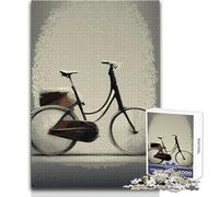 Rompecabezas para Adolescentes de 1000 Piezas, fascinación por Las Bicicletas, Juguete Intelectual, Juguete difícil, decoración de Pared, tamaño 38x52cm