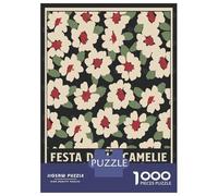 Rompecabezas para Adolescentes De 1000 Piezas Festa Delle Camelie Locarno Vintage Rompecabezas para Adultos Juego Práctico Mejora La Memoria Gran Regalo para Jugar 38x26cm/1000pcs