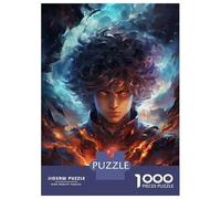Rompecabezas para Adolescentes De 1000 Piezas Flame and Ice Fantasy Artwork Rompecabezas para Adultos Juegos Relajantes Desafío Difícil Cumpleaños 70x50cm/1000pcs