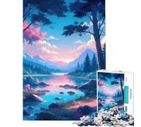 Rompecabezas para Adolescentes de 1000 Piezas Formato Horizontal Juego desafiante Juguete para ejercitar la Mente Juego difícil excelente Regalo y Juguete (tamaño 38x26cm)