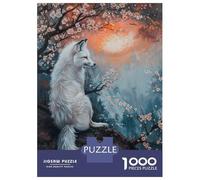 Rompecabezas para Adolescentes De 1000 Piezas Fox Magical Fairy Tale Sun Rompecabezas para Adultos Juegos Relajantes Análisis Y Lógica Cumpleaños 38x26cm/1000pcs