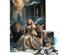Rompecabezas para Adolescentes de 1000 Piezas Freya Toy Juego Intelectual para Actividades educativas en Familia Regalo de cumpleaños (tamaño 38x52cm)