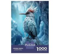 Rompecabezas para Adolescentes De 1000 Piezas Frozen Bird in Ice World Rompecabezas para Adultos Juguete Decoración De Pared Regalo De Cumpleaños Juego Desafiante Regalos 38x26cm/1000pcs