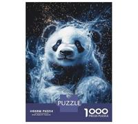 Rompecabezas para Adolescentes De 1000 Piezas Frozen Panda Mystique Rompecabezas para Adultos Juguetes Antiestrés Arte De Pared Regalos De Cumpleaños Y Únicos 38x26cm/1000pcs