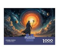 Rompecabezas para Adolescentes De 1000 Piezas Galactic Guardian Epic Fantasy Artwork Rompecabezas para Adultos Juegos Relajantes Análisis Y Lógica Difícil Y Desafiante 38x26cm/1000pcs